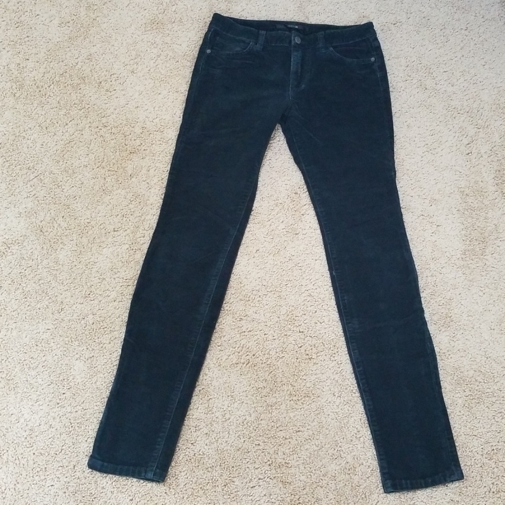 Joe's Dark Green Size 26 Skinny Corduroy Pants